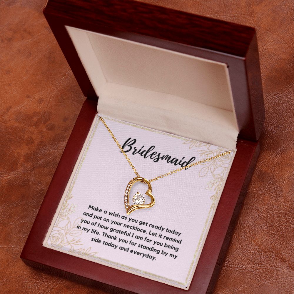 Bridesmaid Necklace Gift, Bridesmaid Thank You Gift, Bridal Party Gift Jewelry, Wedding Party