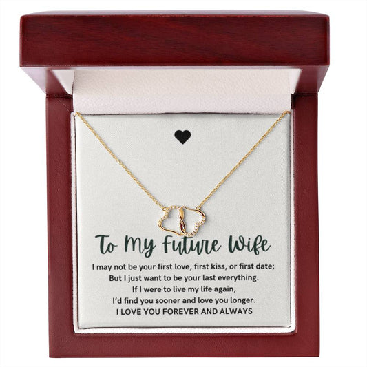 To My Future Wife Everlasting Love Necklace, Wedding Gift