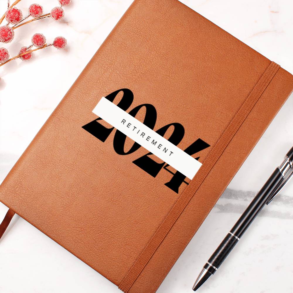 2024 Retirement Message Card Journal Gift, Retirement Gift, Journal Notebook Happy Retirement Gift