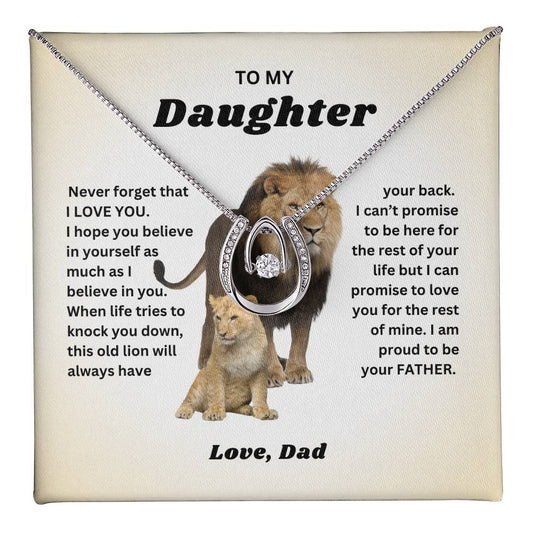 [Almost Sold Out] Daughter - Proud Lion - Love Necklace