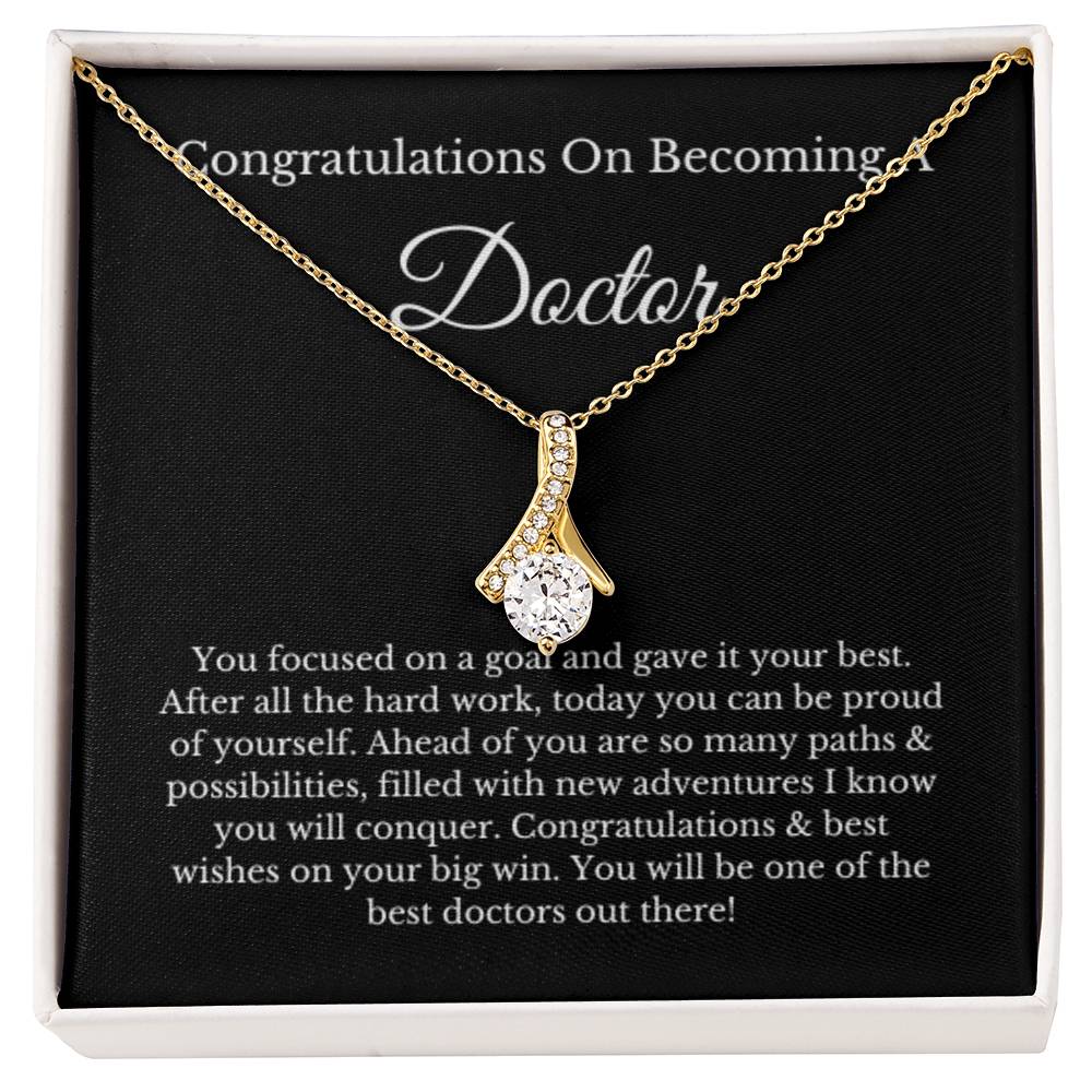 Doctor Graduation Gift Necklace Alluring Beauty