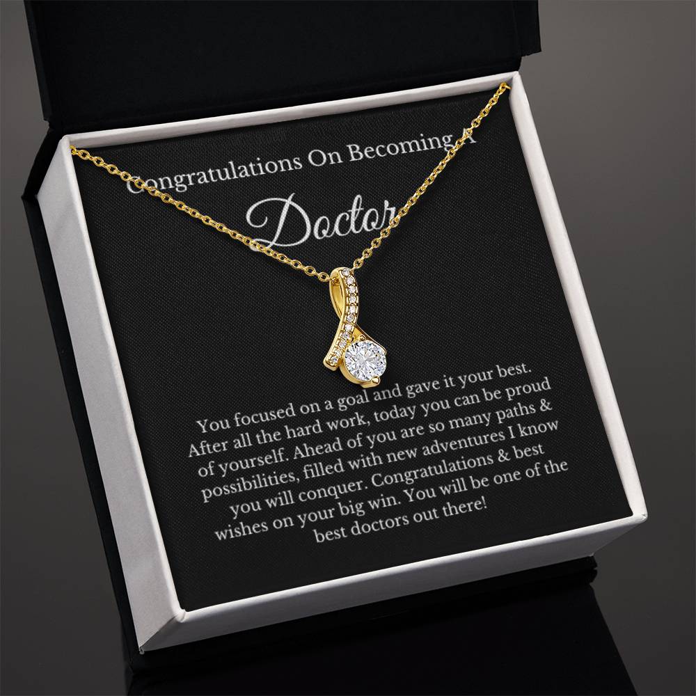 Doctor Graduation Gift Necklace Alluring Beauty