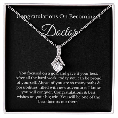 Doctor Graduation Gift Necklace Alluring Beauty