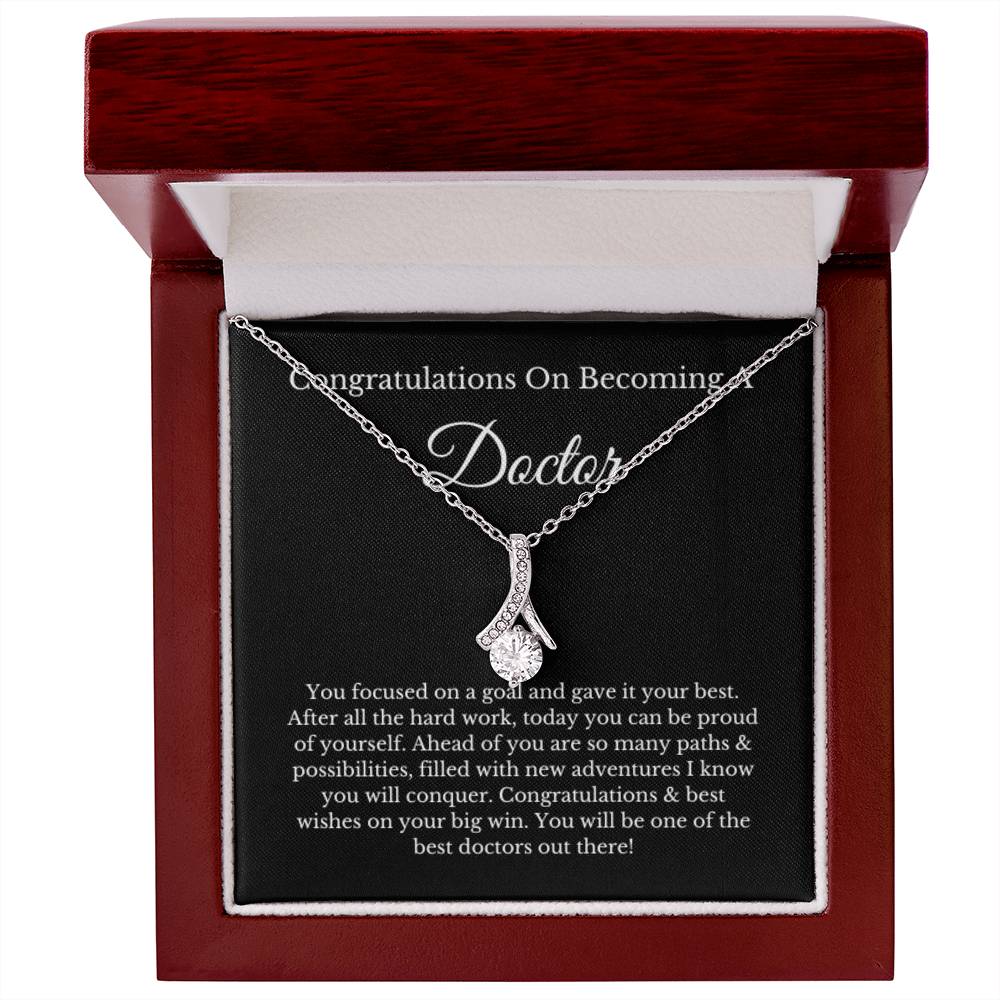 Doctor Graduation Gift Necklace Alluring Beauty