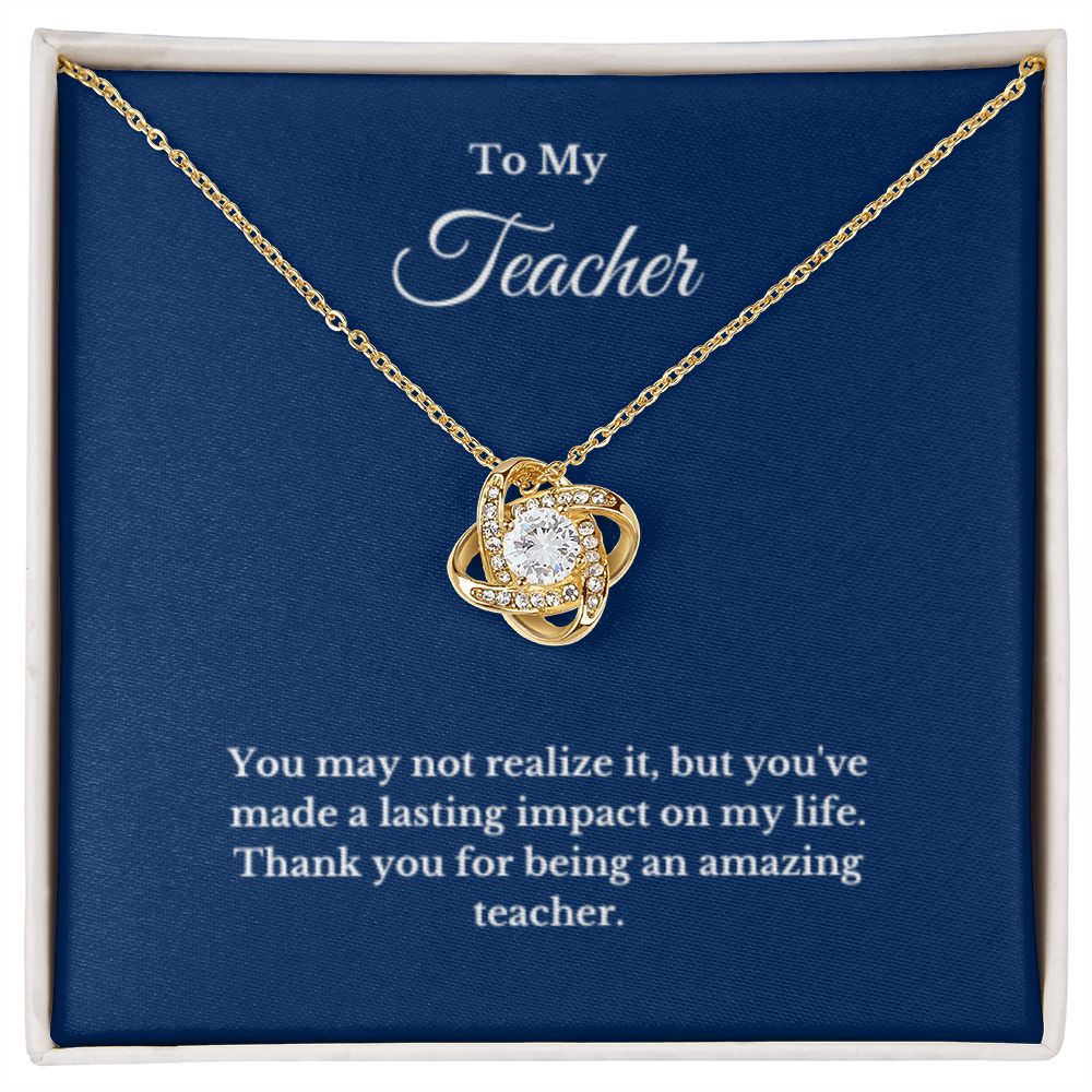 Teacher Gift Box, Teacher Jewelry, Message Card Gift, For Teacher, From Student, End of Year Teacher Gift, Graduation Gift