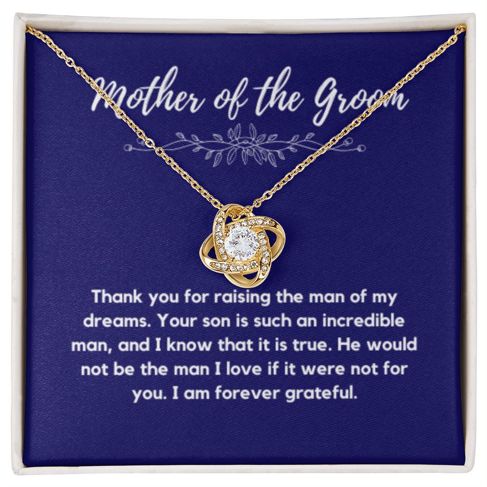 Unique Mother of the Groom Gift, Thank You For Raising the Man of My Dreams, Mom Gift, Mother in Law Gift, Wedding Gift Box