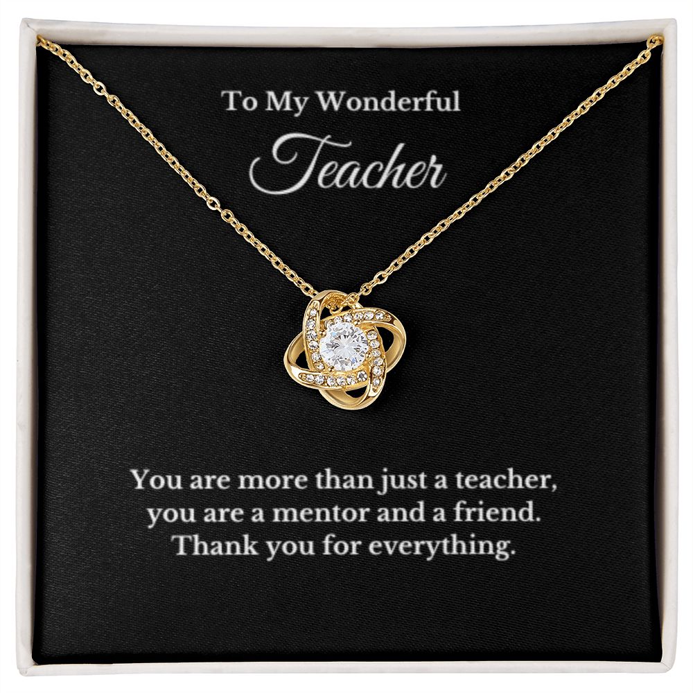 Teacher Gift Box, Teacher Jewelry, Message Card Gift, For Teacher, From Student, End of Year Teacher Gift, Graduation Gift