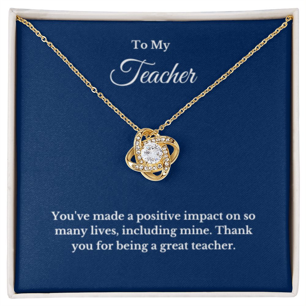 Teacher Gift Box, Teacher Jewelry, Message Card Gift, For Teacher, From Student, End of Year Teacher Gift, Graduation Gift