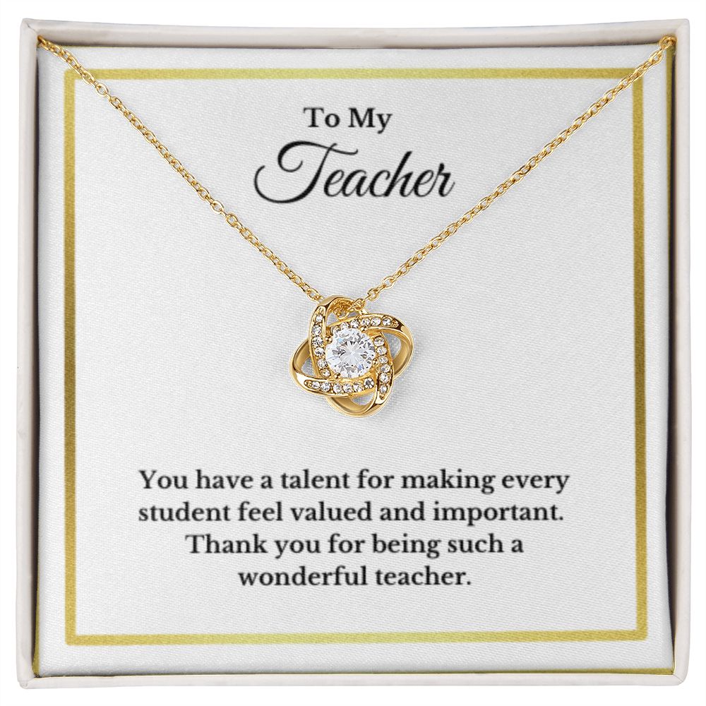 Teacher Gift Box, Teacher Jewelry, Message Card Gift, For Teacher, From Student, End of Year Teacher Gift, Graduation Gift