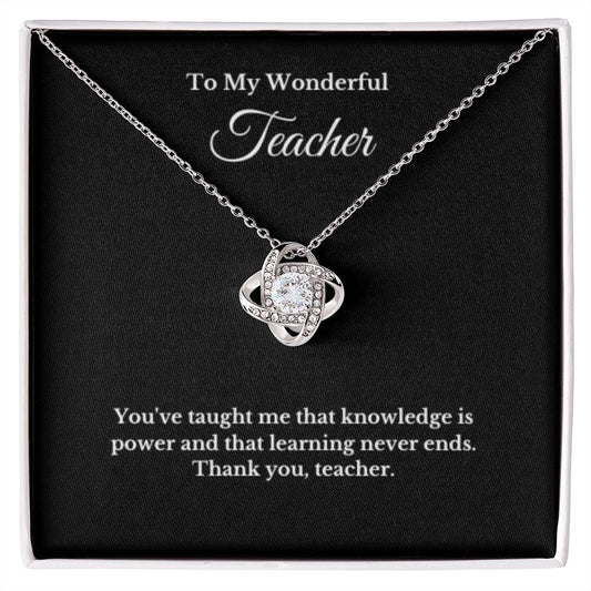 Teacher Gift Box, Teacher Jewelry, Message Card Gift, For Teacher, From Student, End of Year Teacher Gift, Graduation Gift