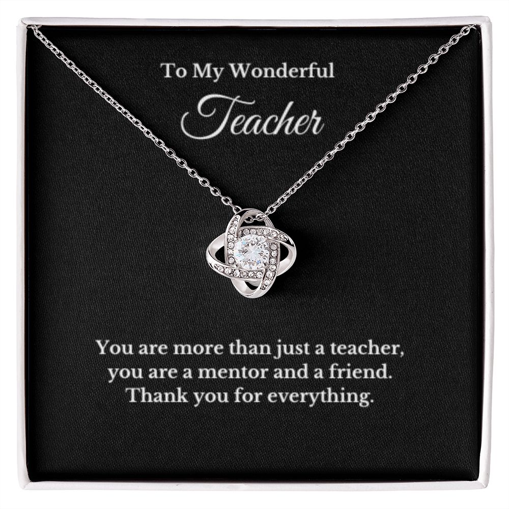 Teacher Gift Box, Teacher Jewelry, Message Card Gift, For Teacher, From Student, End of Year Teacher Gift, Graduation Gift