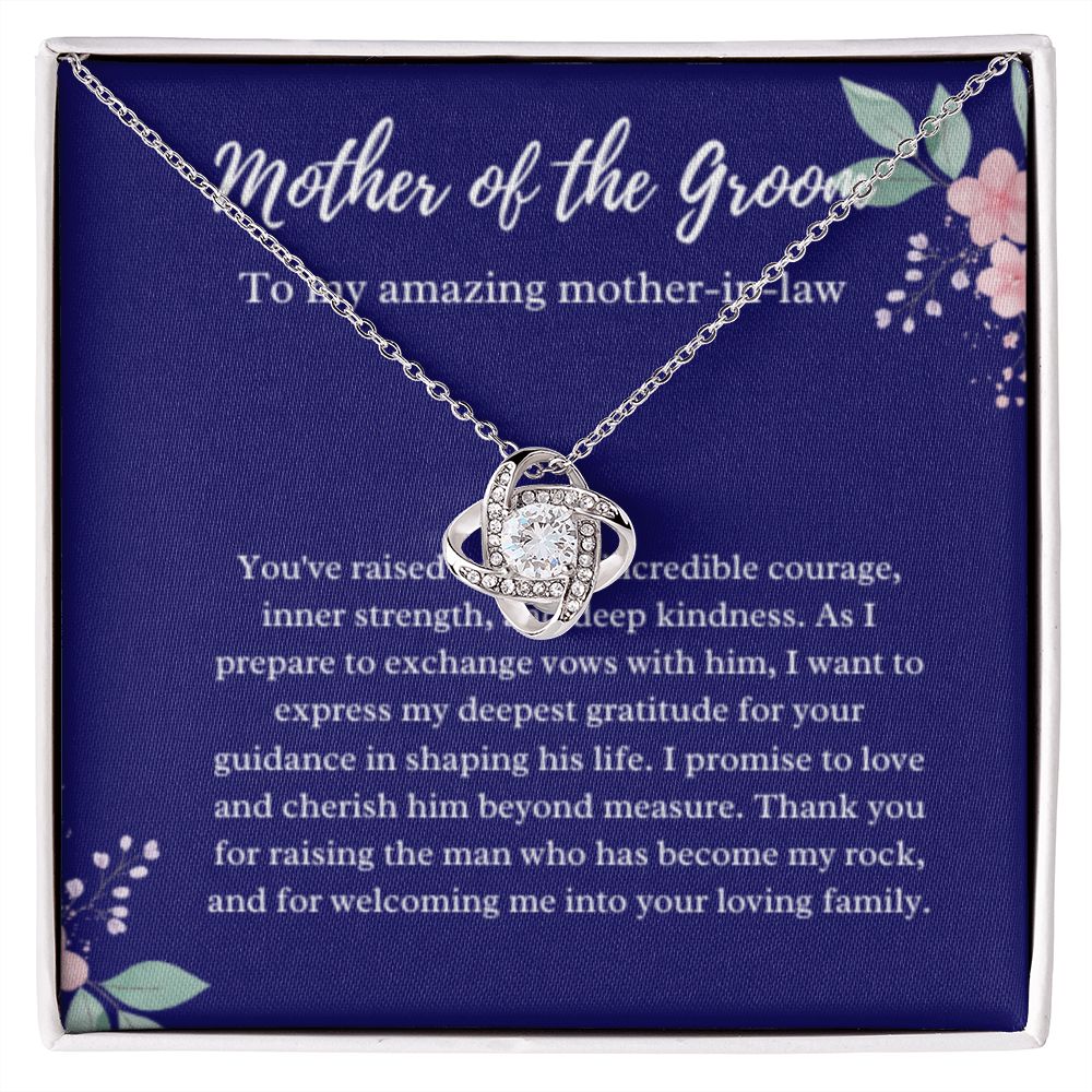 EllePendants Mother Of The Groom Gift From Bride, Mother In Law Gift Wedding Day, From Daughter In Law, Future Mother In Law Gifts Necklace, Gold Jewelry, Love Necklace