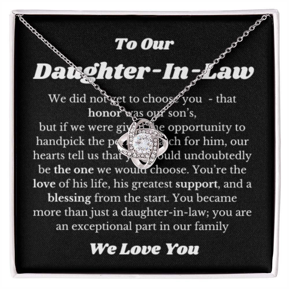 Necklace Gift for Daughter In Law, Daughter In Law Wedding Gift Idea, Daughter In Law Birthday