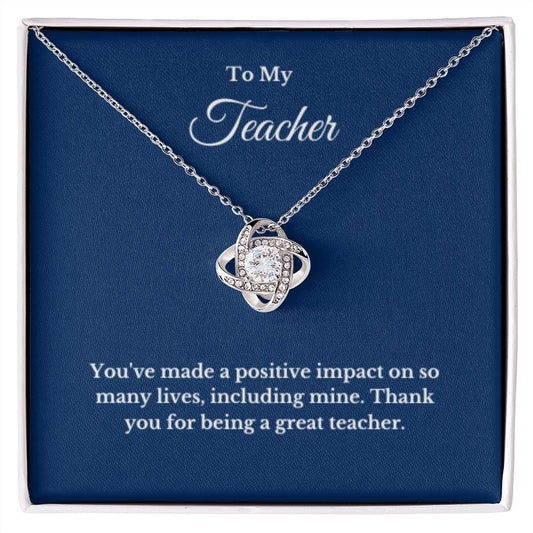 Teacher Gift Box, Teacher Jewelry, Message Card Gift, For Teacher, From Student, End of Year Teacher Gift, Graduation Gift