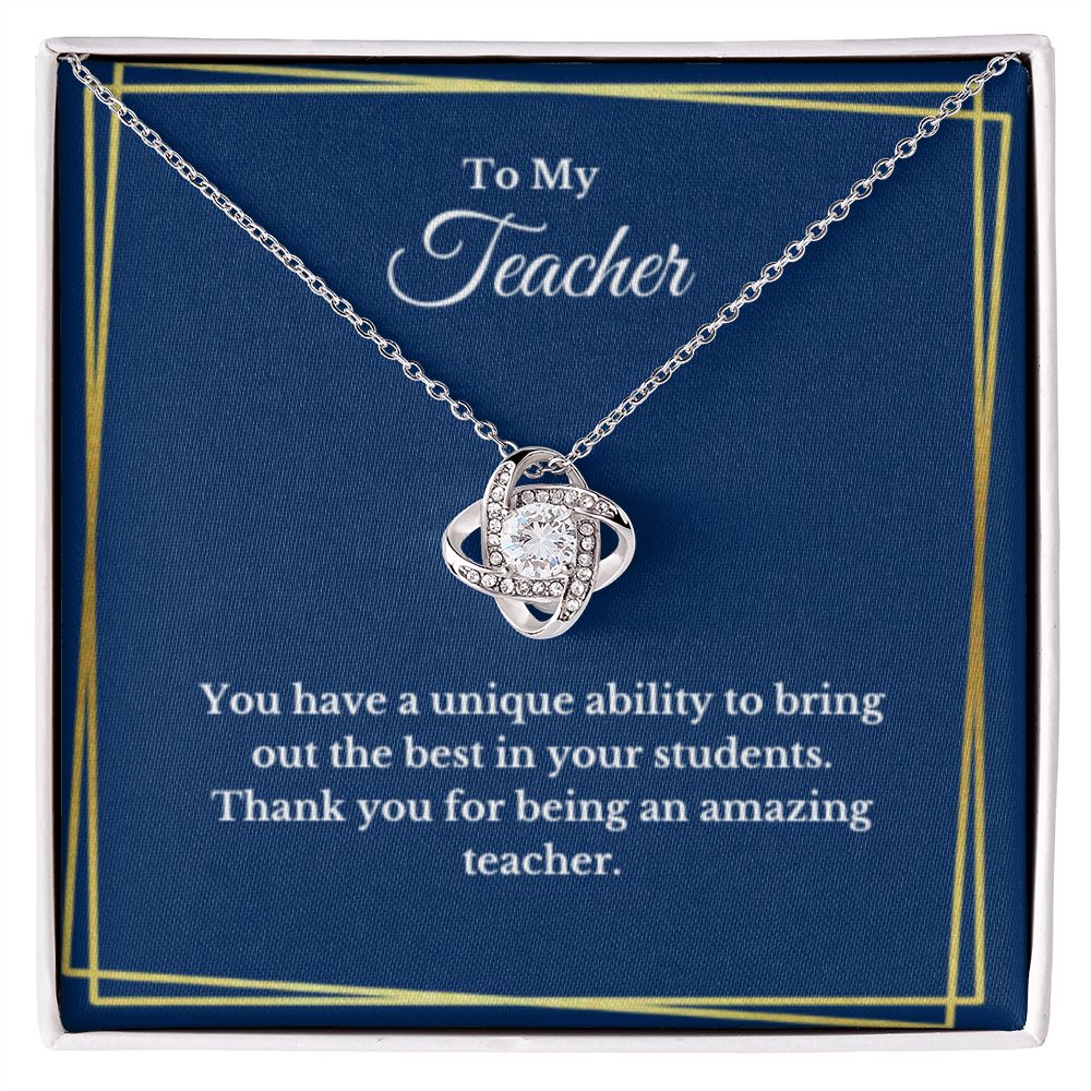 Teacher Gift Box, Teacher Jewelry, Message Card Gift, For Teacher, From Student, End of Year Teacher Gift, Graduation Gift