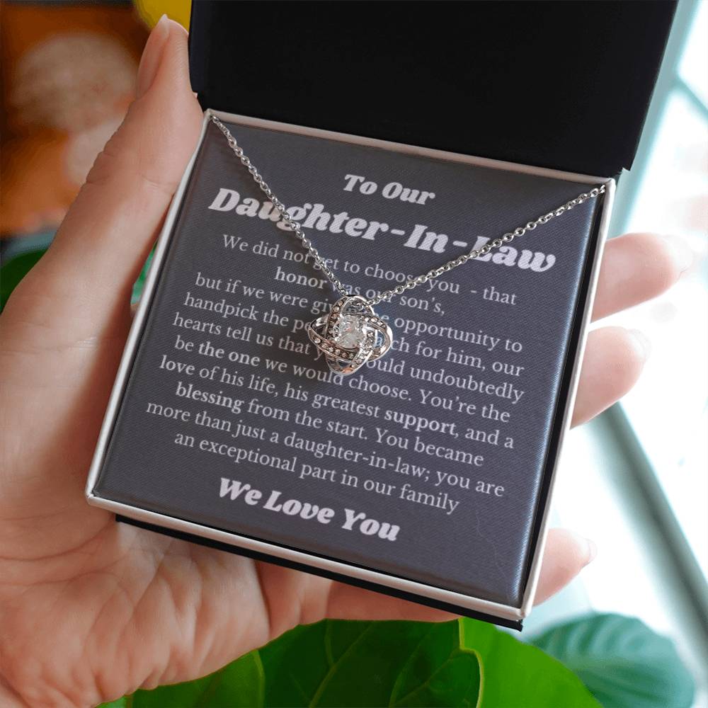 Necklace Gift for Daughter In Law, Daughter In Law Wedding Gift Idea, Daughter In Law Birthday