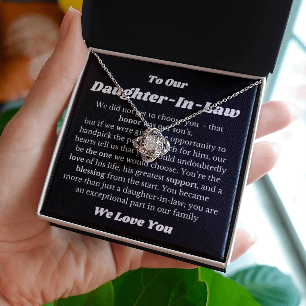 Necklace Gift for Daughter In Law, Daughter In Law Wedding Gift Idea, Daughter In Law Birthday