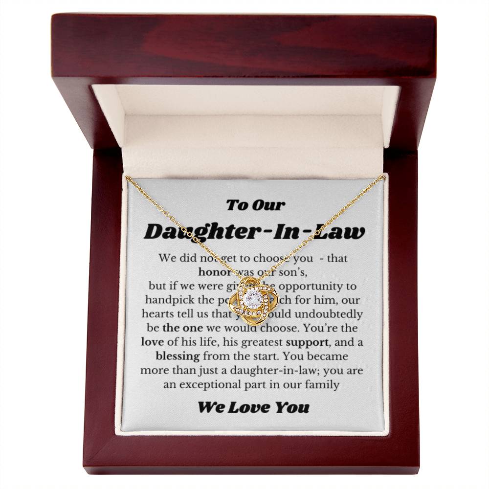 Necklace Gift for Daughter In Law, Daughter In Law Wedding Gift Idea, Daughter In Law Birthday