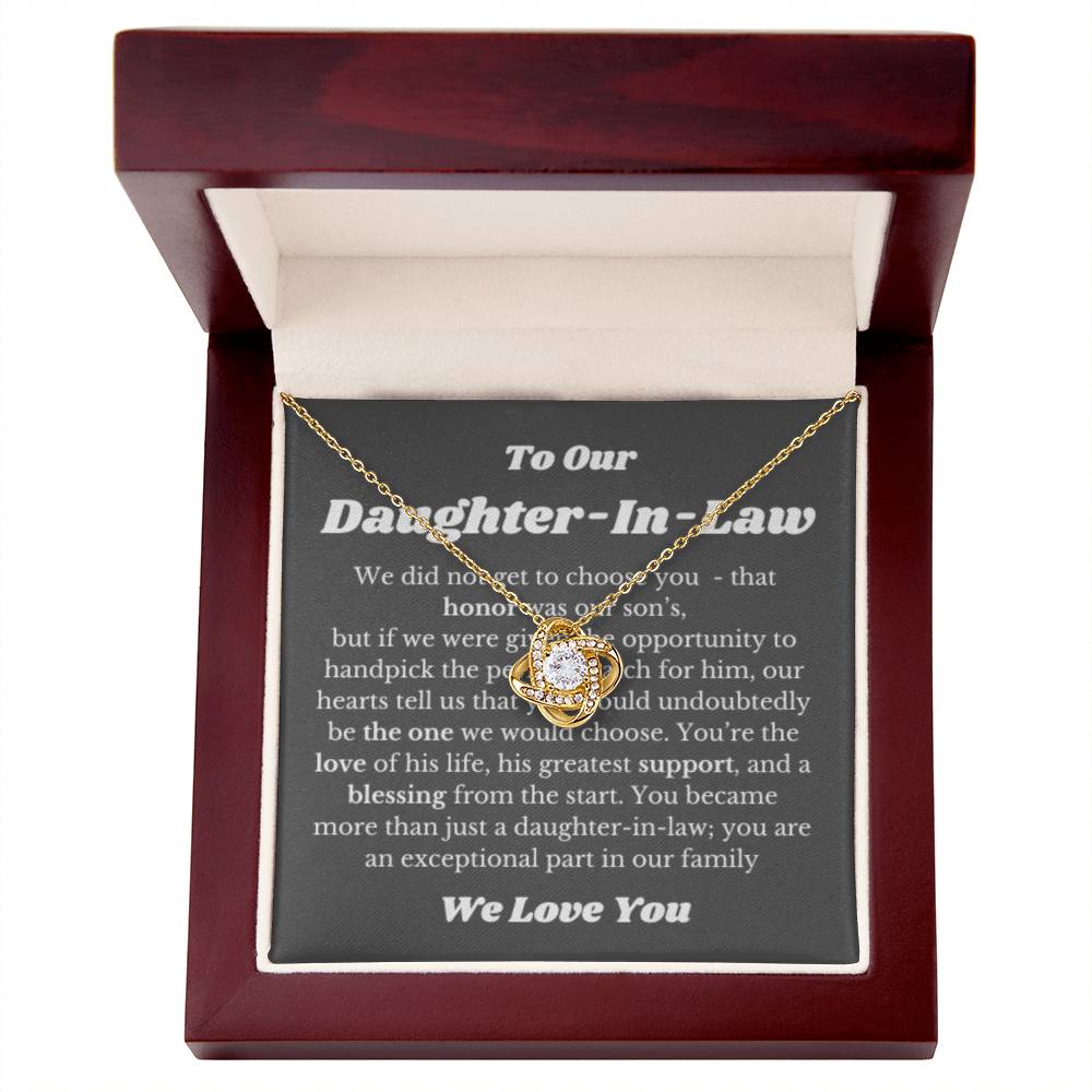 Necklace Gift for Daughter In Law, Daughter In Law Wedding Gift Idea, Daughter In Law Birthday