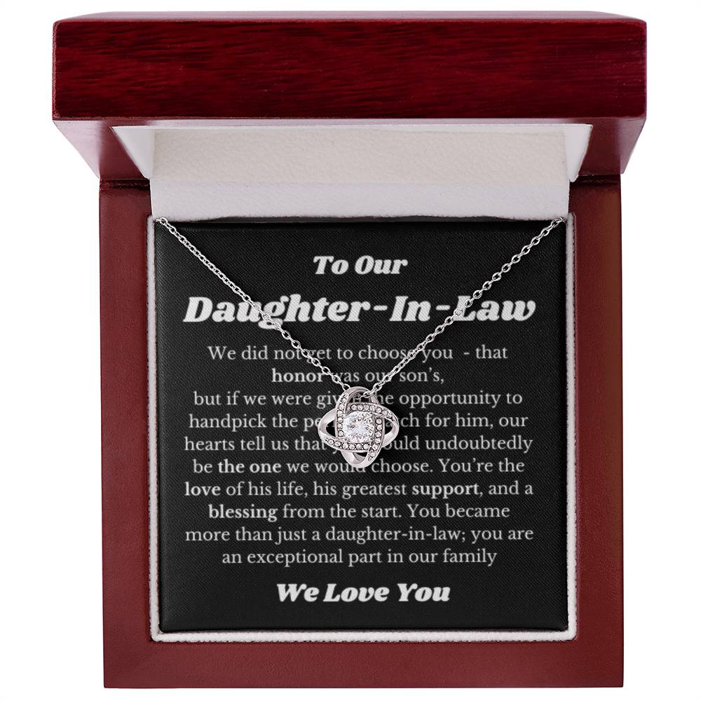 Necklace Gift for Daughter In Law, Daughter In Law Wedding Gift Idea, Daughter In Law Birthday