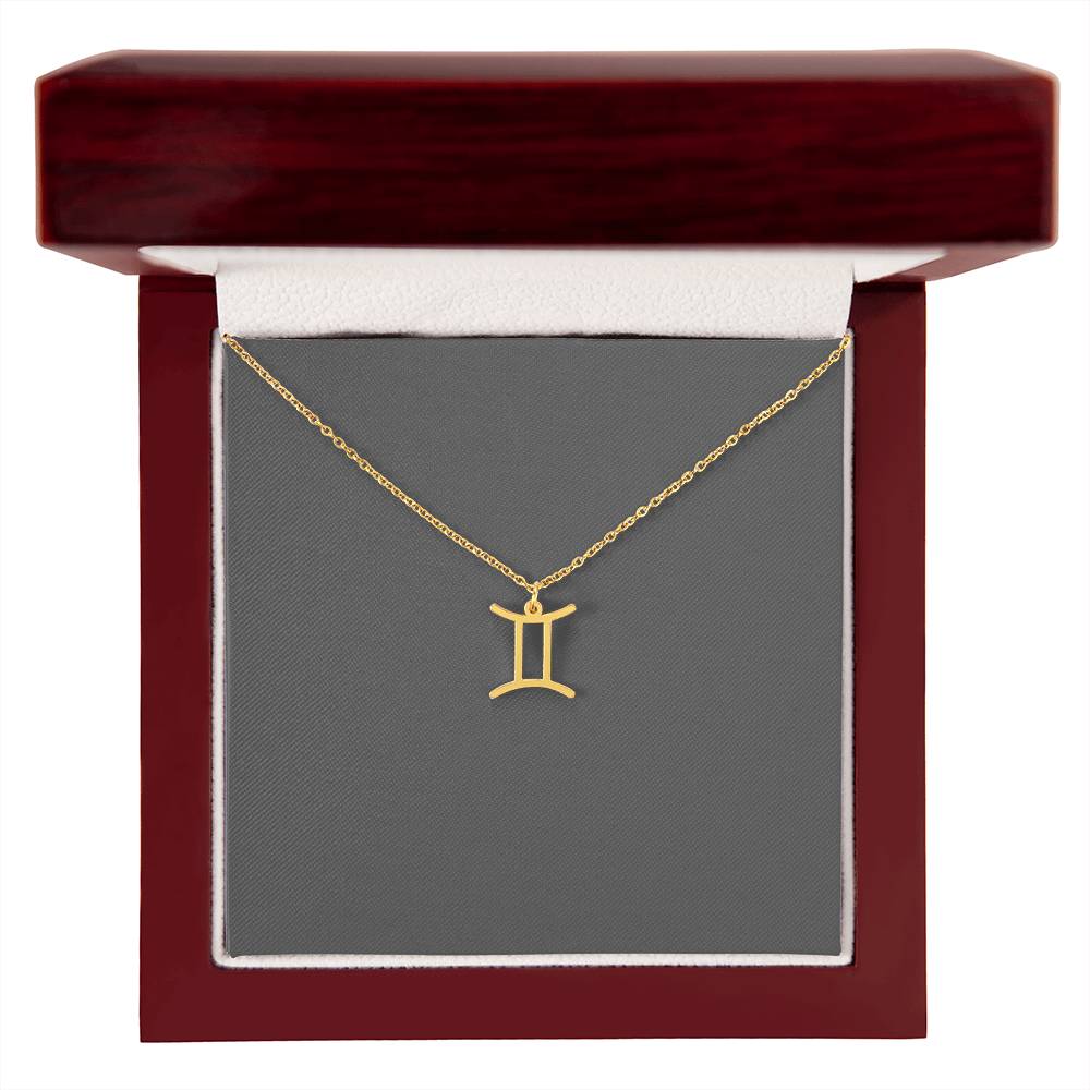 Zodiac Sign Birthday Month Necklace, Astrology Gifts Luxury