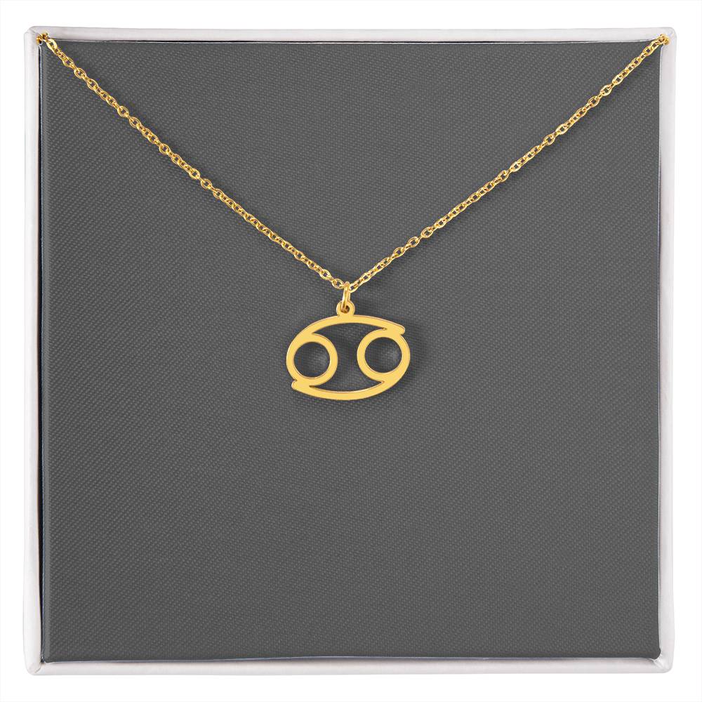 Zodiac Sign Birthday Month Necklace, Astrology Gifts Luxury