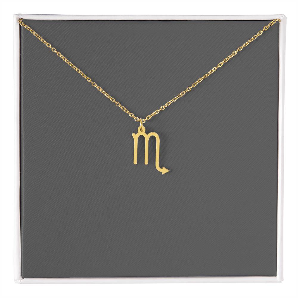 Zodiac Sign Birthday Month Necklace, Astrology Gifts Luxury