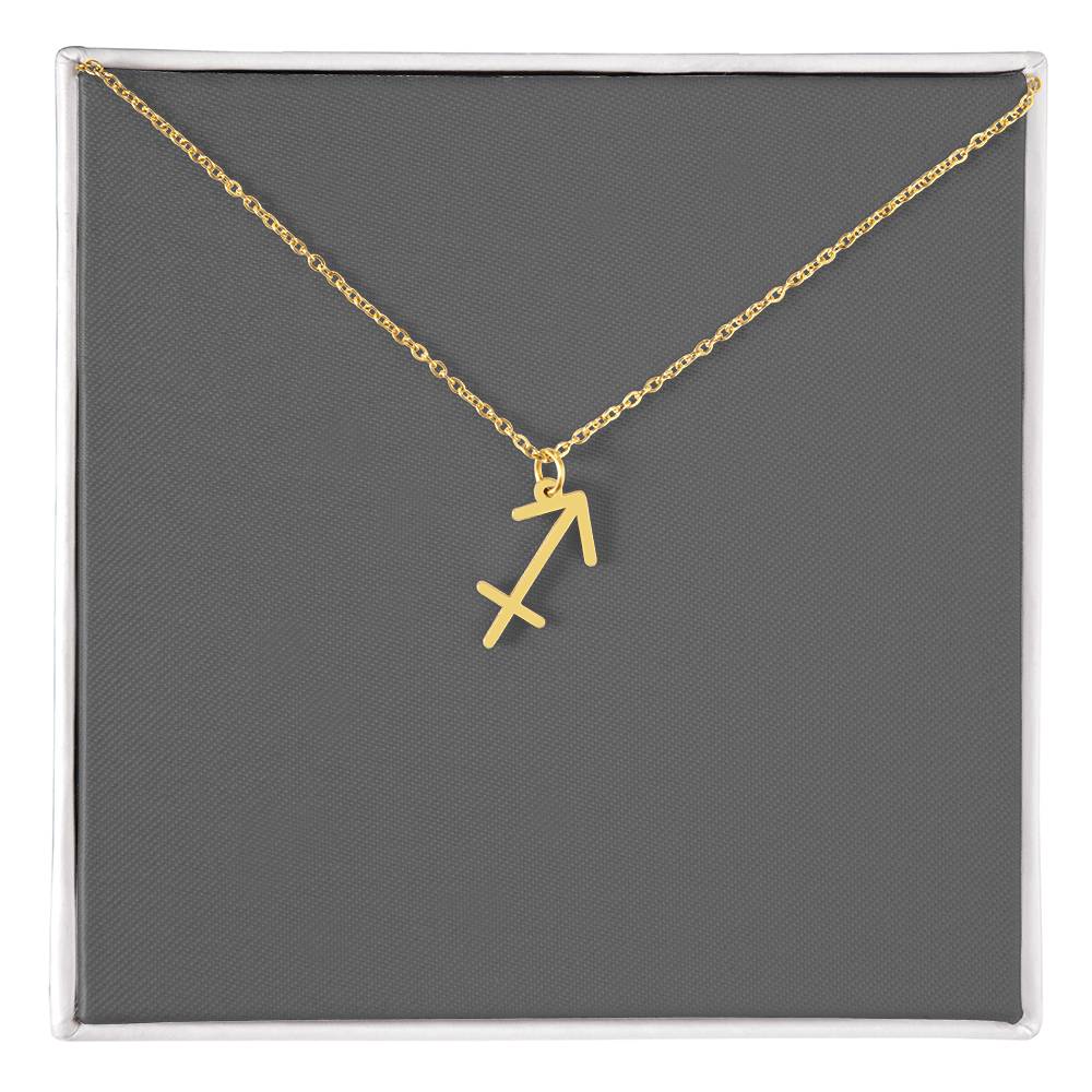 Zodiac Sign Birthday Month Necklace, Astrology Gifts Luxury