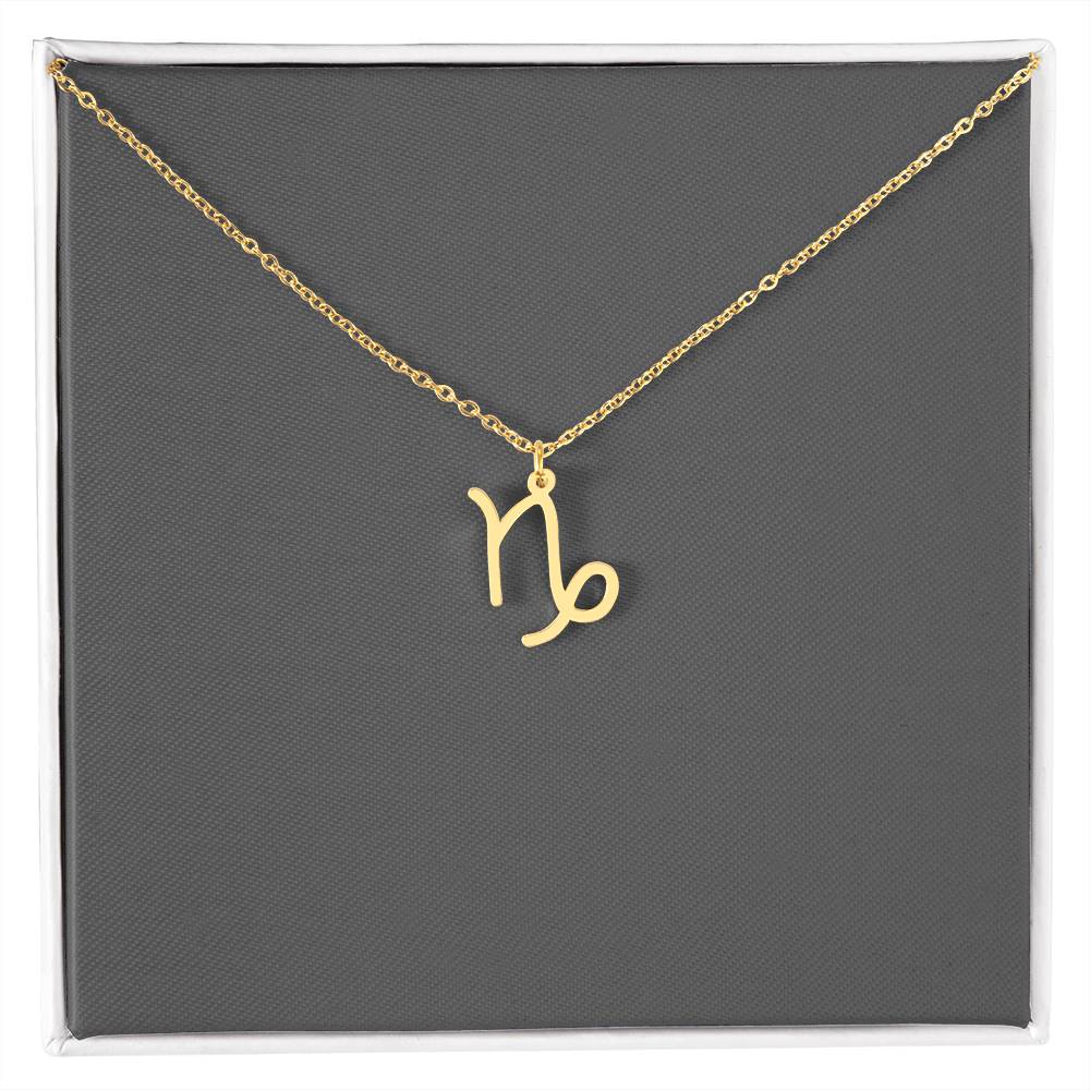 Zodiac Sign Birthday Month Necklace, Astrology Gifts Luxury