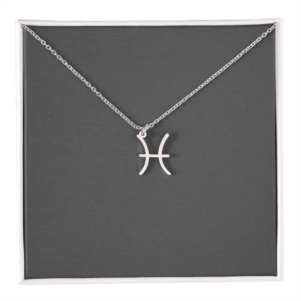 Zodiac Sign Birthday Month Necklace, Astrology Gifts Luxury