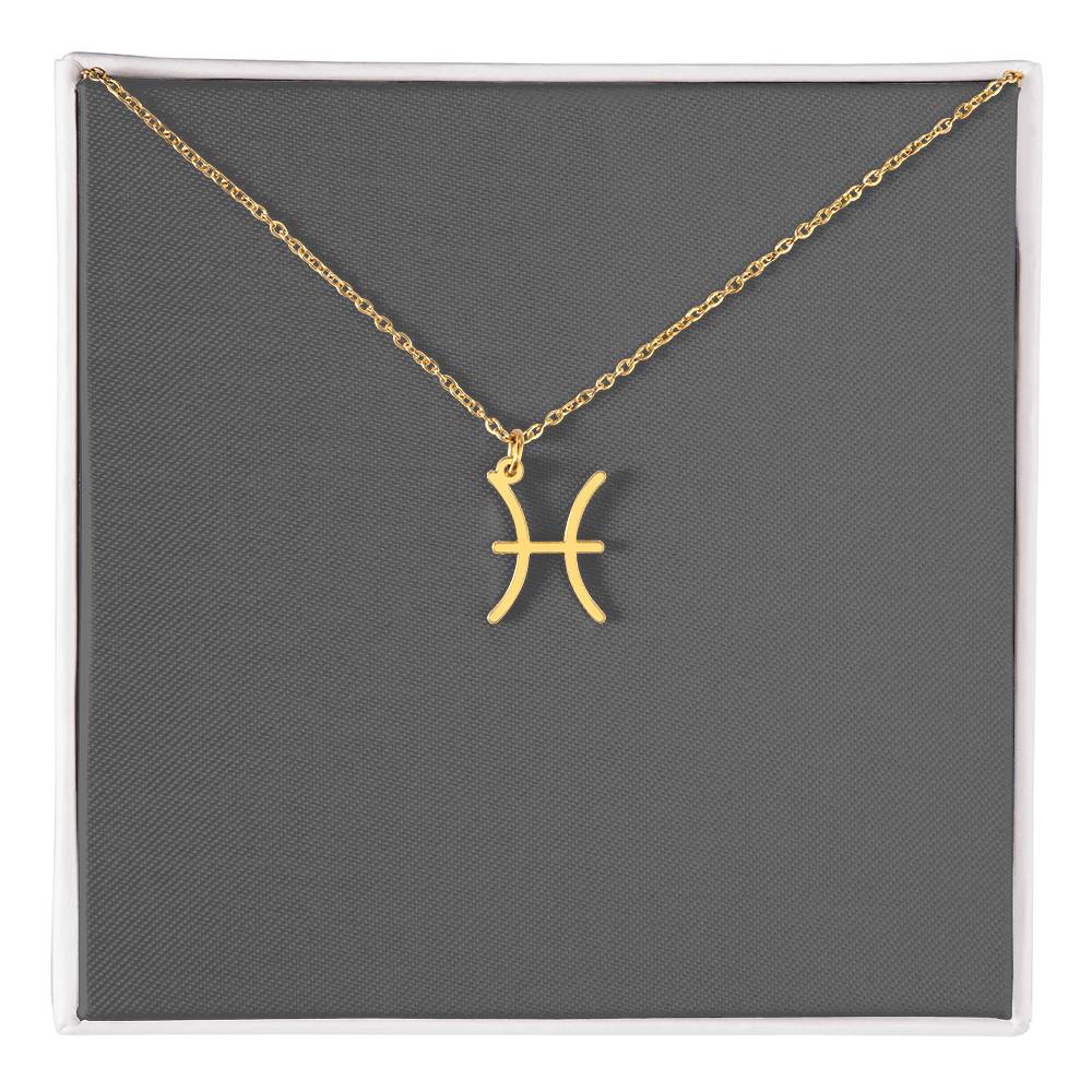 Zodiac Sign Birthday Month Necklace, Astrology Gifts Luxury