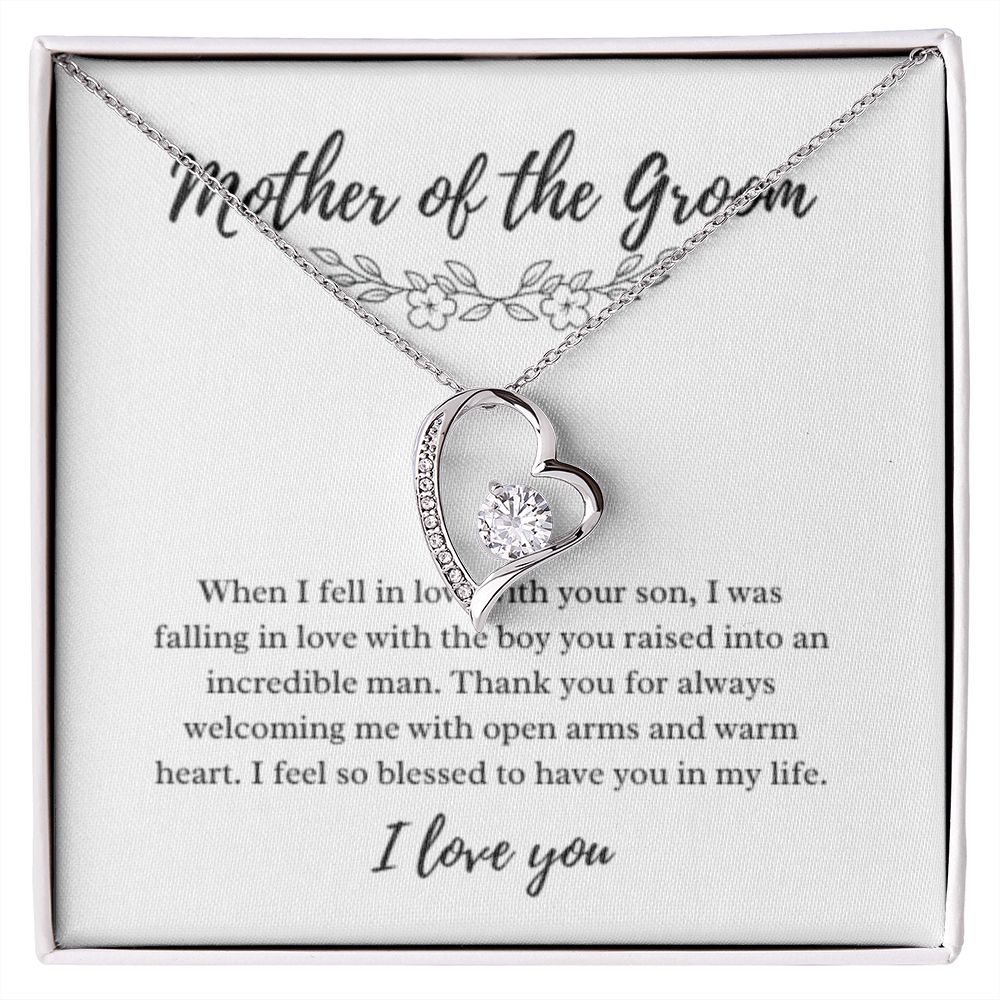 Mother of the Groom Necklace, Mother In Law Gifts, Gifts For Mother of Groom, Mother of Groom Christmas Gifts, Mother In Law Gift Ideas, Wedding Gift