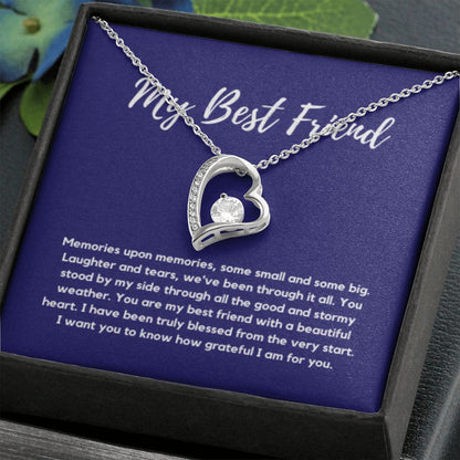 Best Friend Necklace, Knot of friendship gift Soul sister Friend forever, Best friend, Best friend gift, Gift for friend