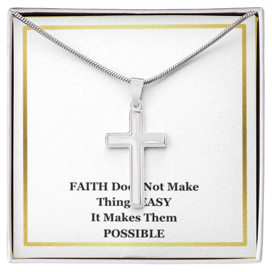 Cross Necklaces, Faith Necklace, Christian Jewelry, Birthday Gifts for Woman, Gifts for Man, Card Necklace, Aesthetic, Christmas Necklace, Gifts for Women, Gift Card