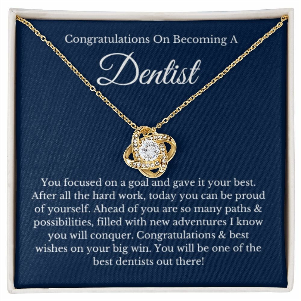 Message Card, Dentist Graduation Gift, Graduation Gift For Dentist, New Dentist Gift, Future Dentist Gift, Dental Student Grad Gift Jewelry