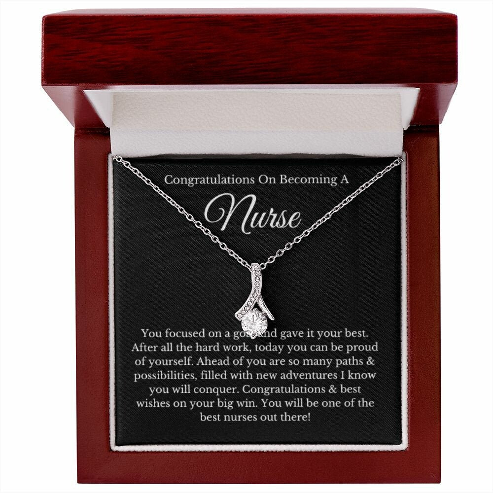 Nurse Graduation Gift, Graduation Gift For Nurse, New Nurse Gift, Future Nurse Gift, Nursing Student Graduation Gift Necklace