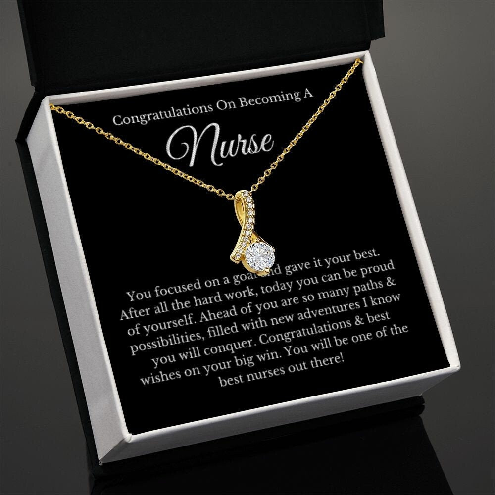 Nurse Graduation Gift, Graduation Gift For Nurse, New Nurse Gift, Future Nurse Gift, Nursing Student Graduation Gift Necklace